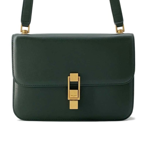 Saint Laurent Handbags - Saint Laurent Paris Shoulder Bag Carre Leather